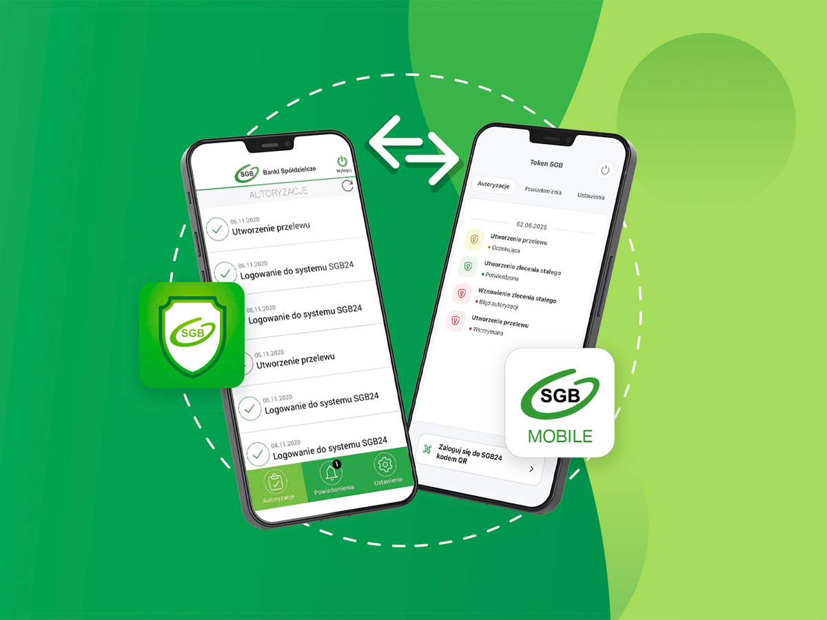 Z Tokena SGB do SGB Mobile – przenieś autoryzację do 31 października 
